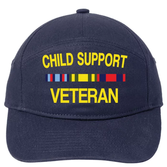 Child Support Veteran 7-Panel Snapback Hat