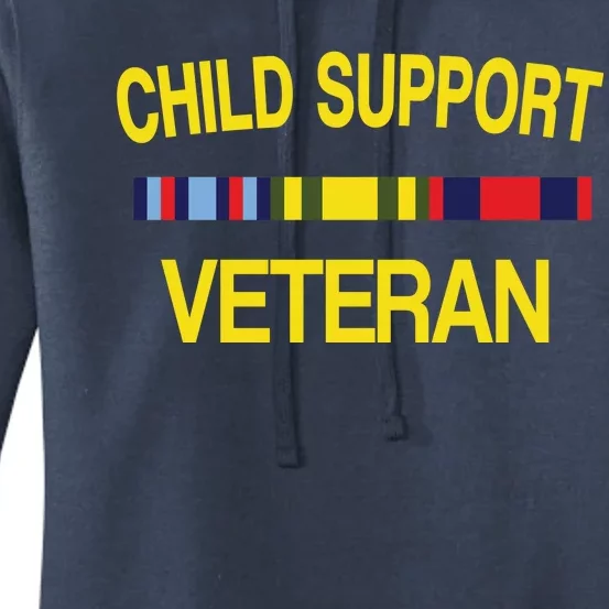 Child Support Veteran Women's Pullover Hoodie