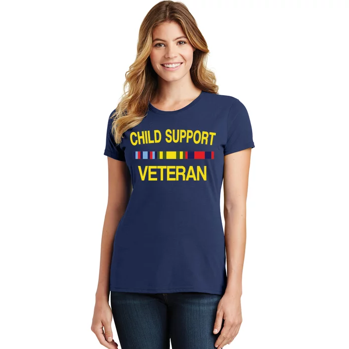 Child Support Veteran Women's T-Shirt