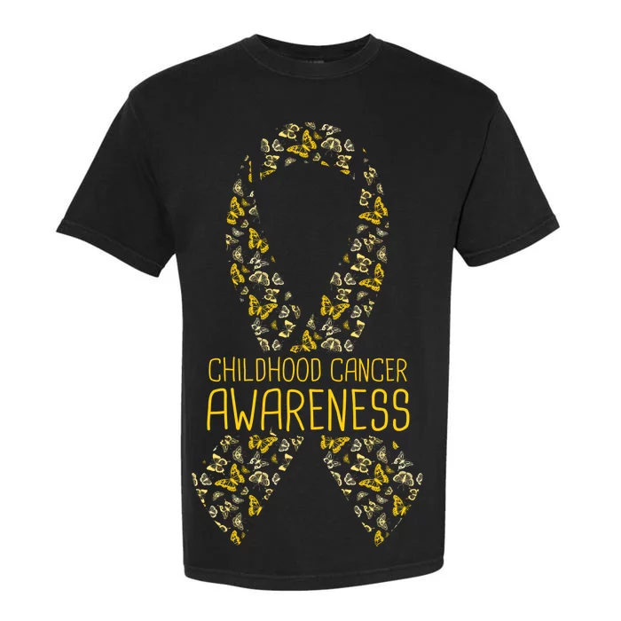 Childhood Cancer Awareness Garment-Dyed Heavyweight T-Shirt