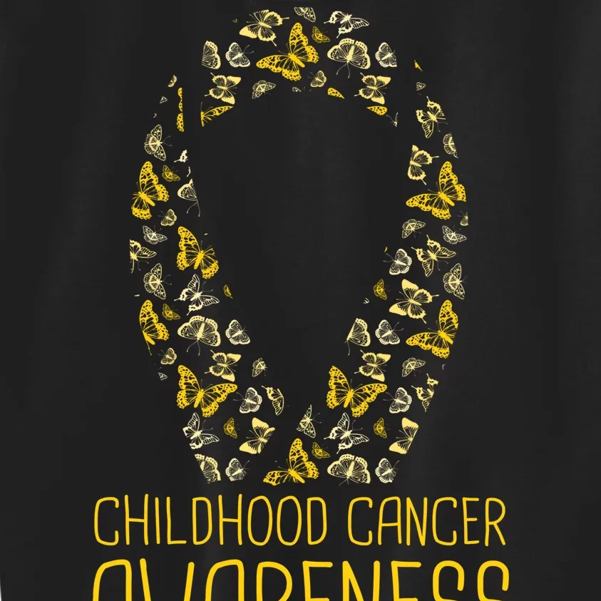 Childhood Cancer Awareness Kids Sweatshirt