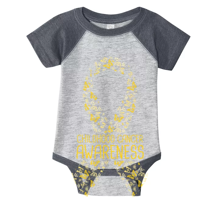 Childhood Cancer Awareness Infant Baby Jersey Bodysuit