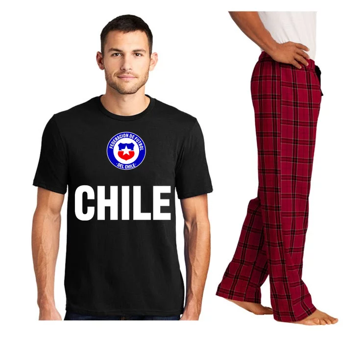 Chile Chilean Flag Soccer Futbol Pajama Set