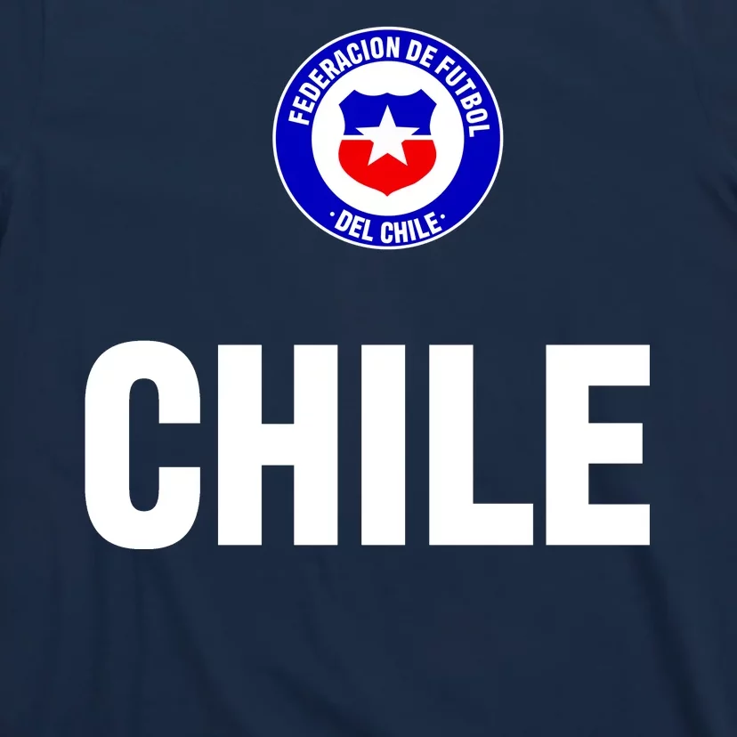 Chile Chilean Flag Soccer Futbol T-Shirt