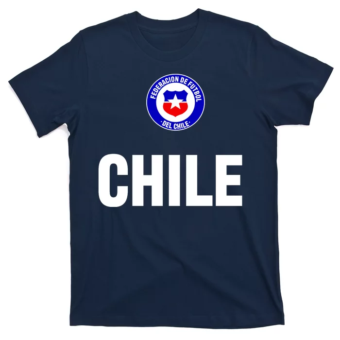 Chile Chilean Flag Soccer Futbol T-Shirt