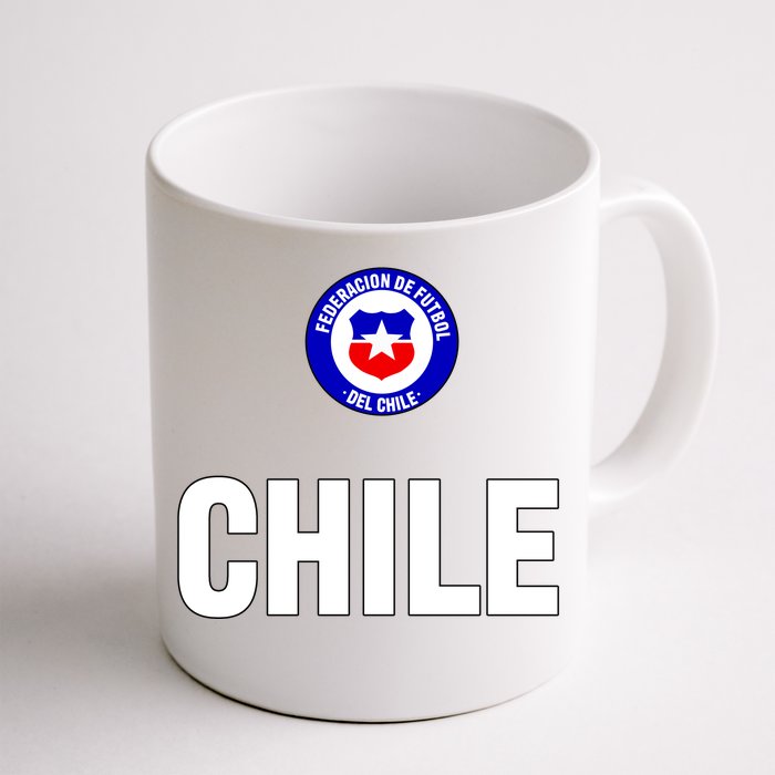 Chile Chilean Flag Soccer Futbol Front & Back Coffee Mug