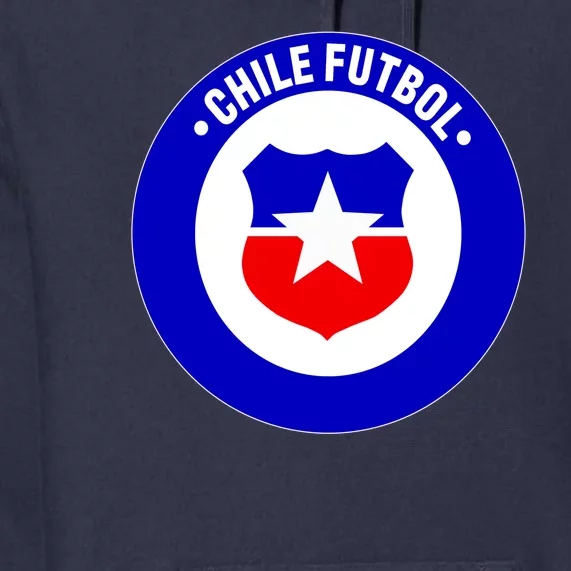 Chile Futbol Soccer Retro National Team Premium Hoodie