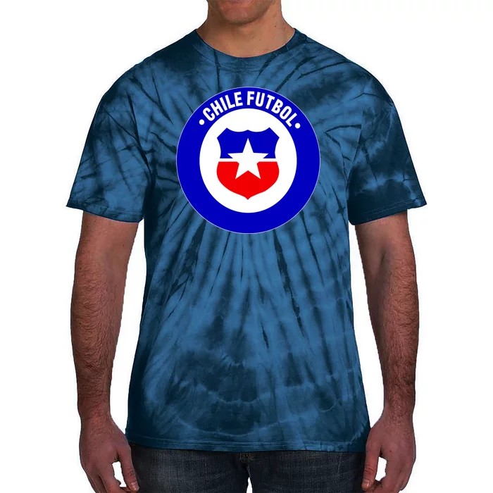 Chile Futbol Soccer Retro National Team Tie-Dye T-Shirt