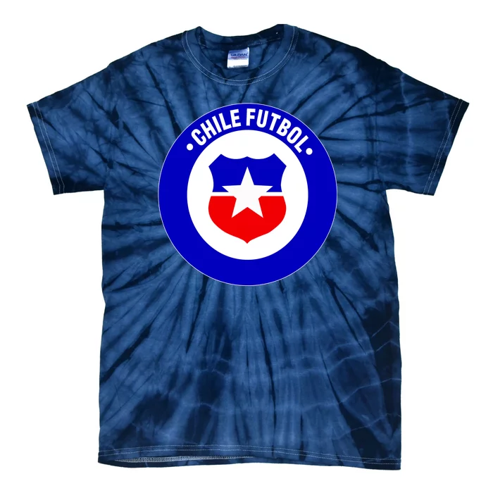 Chile Futbol Soccer Retro National Team Tie-Dye T-Shirt