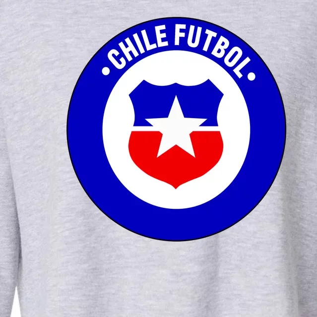 Chile Futbol Soccer Retro National Team Cropped Pullover Crew