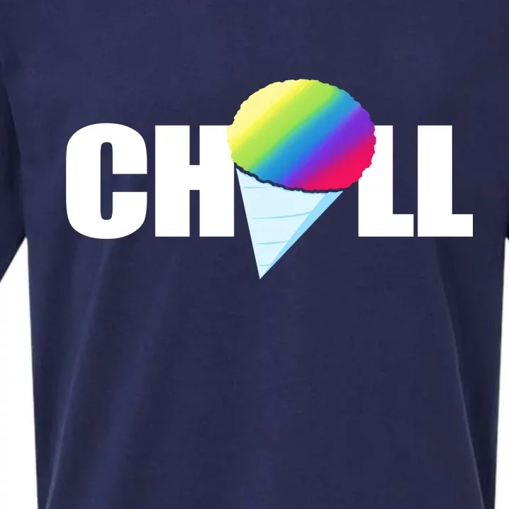 Chill Snowcone Retro Sueded Cloud Jersey T-Shirt