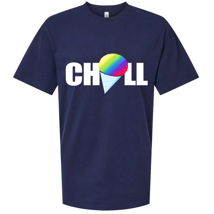 Chill Snowcone Retro Sueded Cloud Jersey T-Shirt