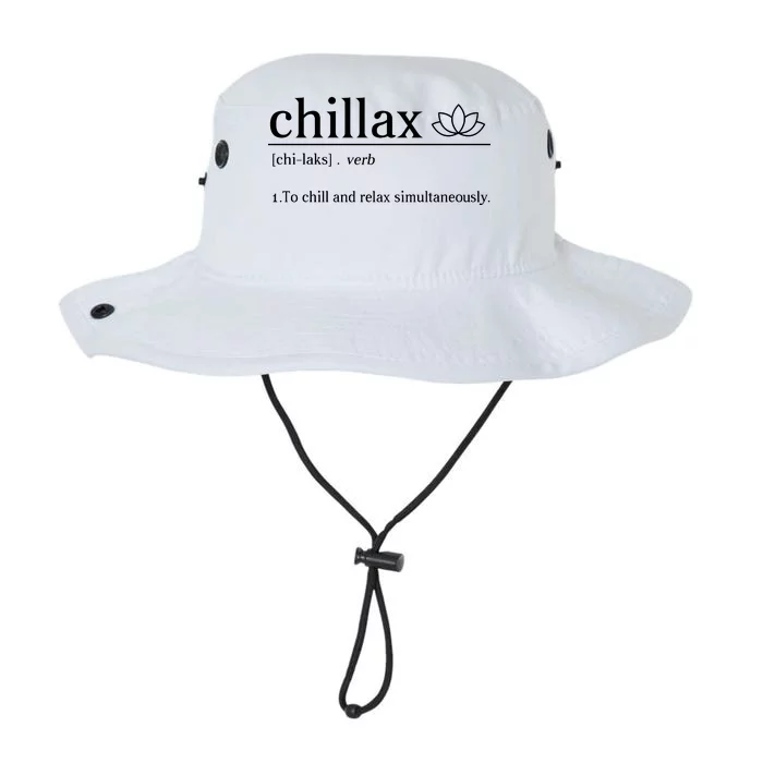 Chillax Definition Chill And Relax Simultaneously Legacy Cool Fit Booney Bucket Hat