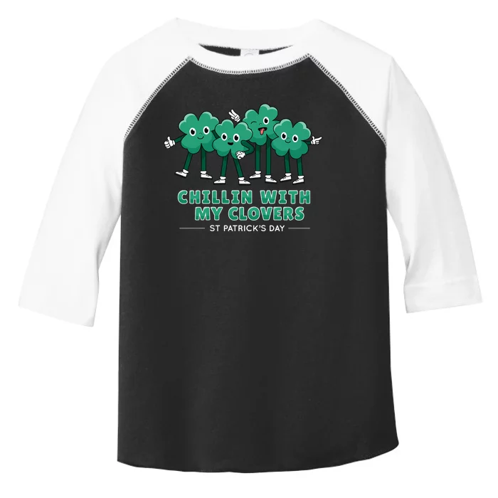 Chillin With My Clovers Toddler Fine Jersey T-Shirt