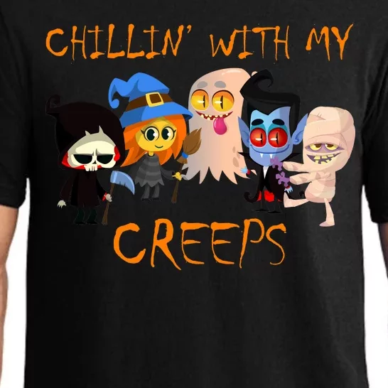 Chillin With My Creeps Pajama Set