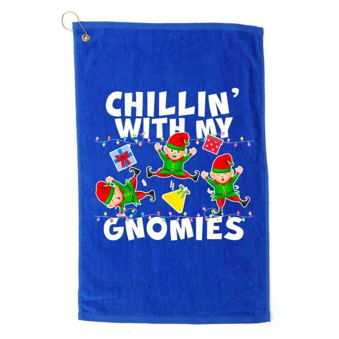 Chillin' With My Gnomies Platinum Collection Golf Towel