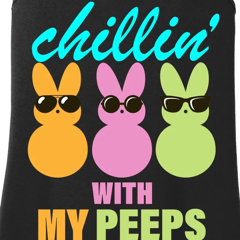 Chillin' With My Peeps Ladies Essential Tank