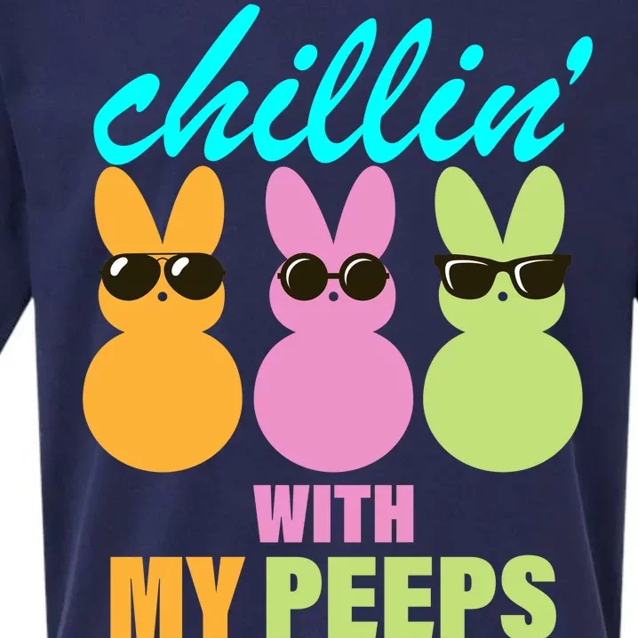 Chillin' With My Peeps Sueded Cloud Jersey T-Shirt