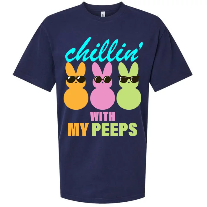 Chillin' With My Peeps Sueded Cloud Jersey T-Shirt