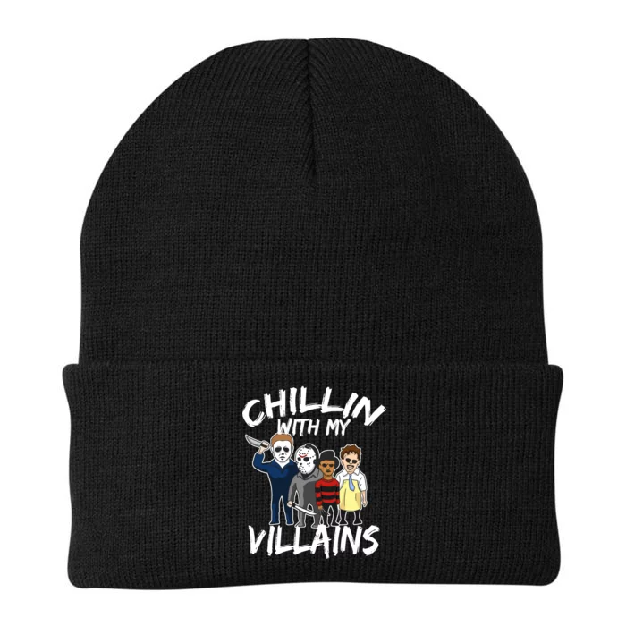 Chillin With My Villains Knit Cap Winter Beanie