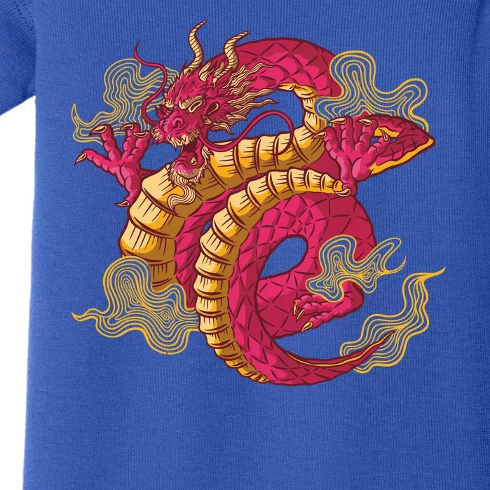 Chinese Dragon Creature Baby Bodysuit