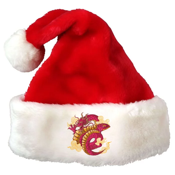 Chinese Dragon Creature Premium Christmas Santa Hat