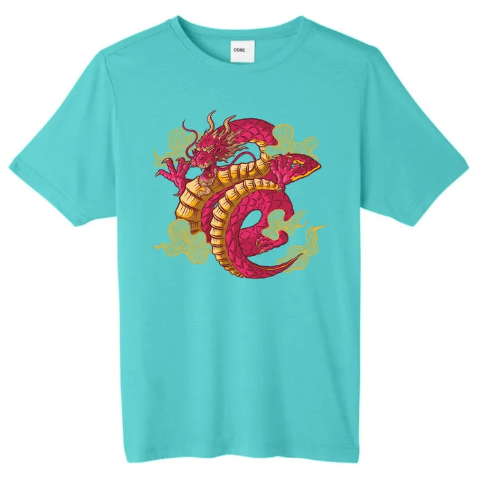 Chinese Dragon Creature ChromaSoft Performance T-Shirt