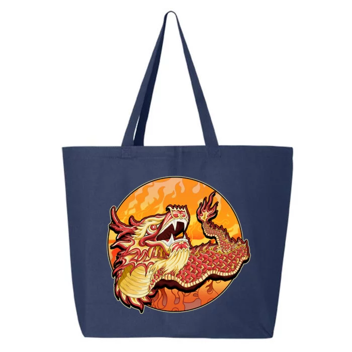 Chinese Dragon Fire Dance 25L Jumbo Tote