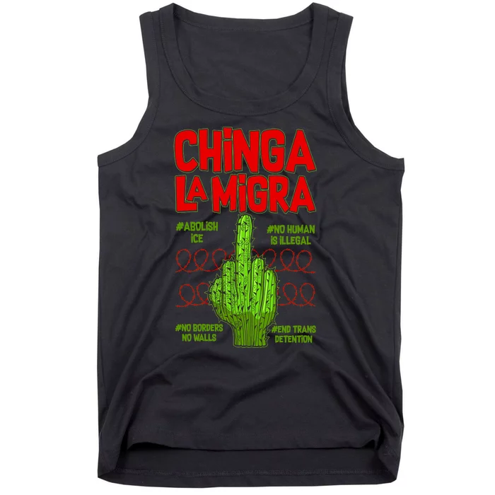 Chinga La Migra Tank Top