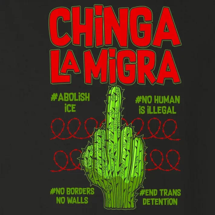 Chinga La Migra Toddler Long Sleeve Shirt