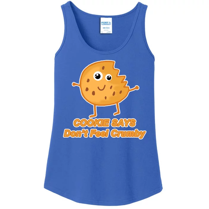 Chip The Cookie Says Don't Feel Crumby Ladies Essential Tank