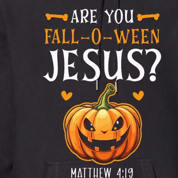 Christian Halloween Jesus Christ Trick Or Treat Christianity Premium Hoodie