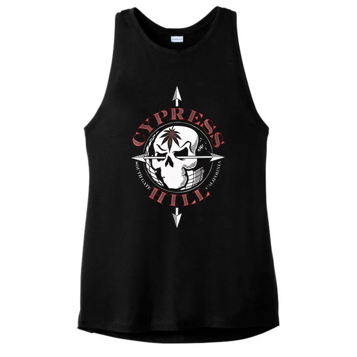 C.Y.P.R.E.S.S Hill Kronologik Ladies Tri-Blend Wicking Tank