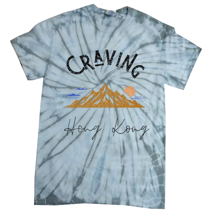 Craving Hong Kong Vintage Vacation Tie-Dye T-Shirt