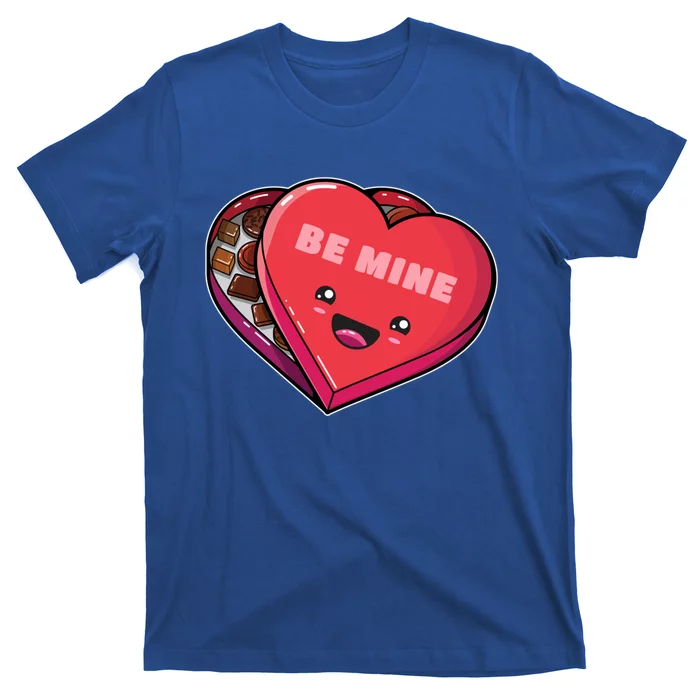 Chocolate Heart Kawaii Japanese Valentine's Day Be Mine Cool Gift T-Shirt