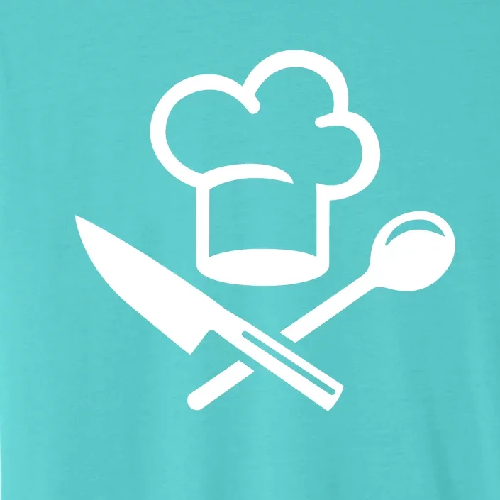 Chefs Hat Knife Funny ChromaSoft Performance T-Shirt