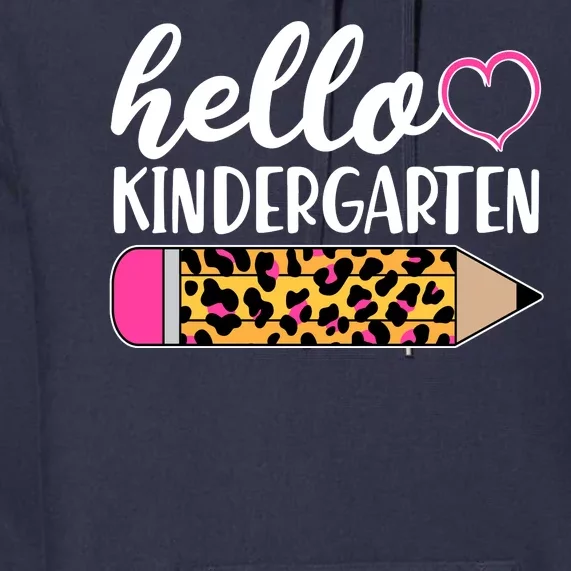 Cute Hello Kindergarten Premium Hoodie