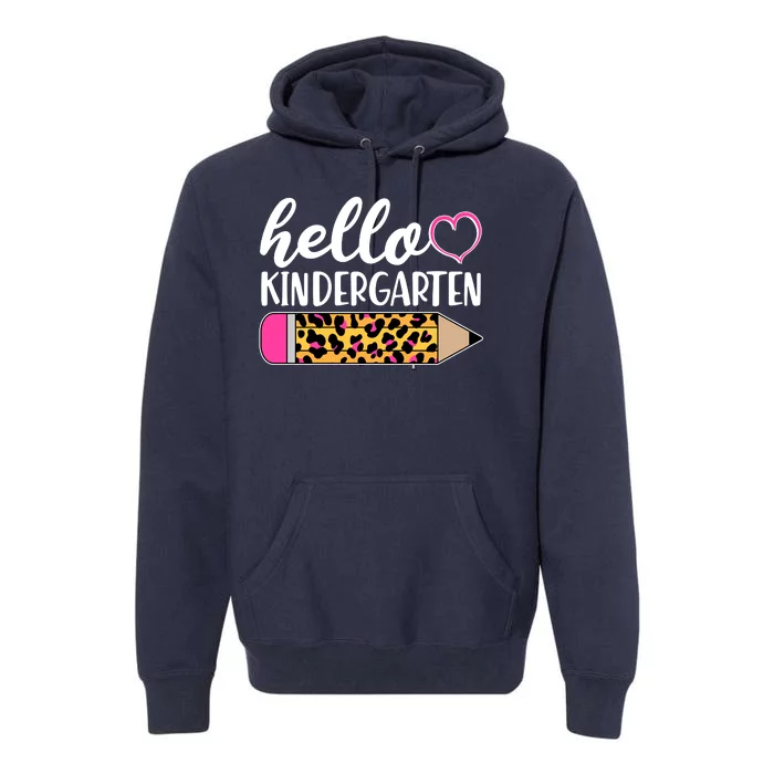 Cute Hello Kindergarten Premium Hoodie