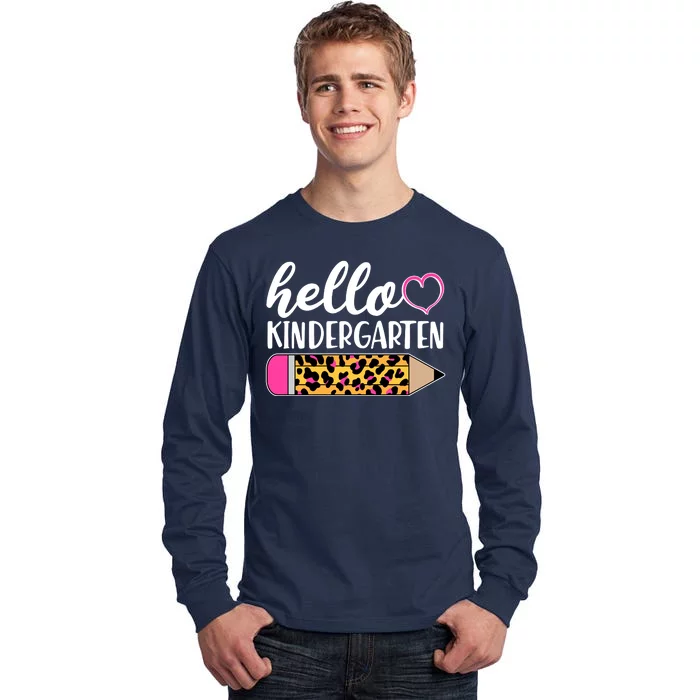 Cute Hello Kindergarten Tall Long Sleeve T-Shirt