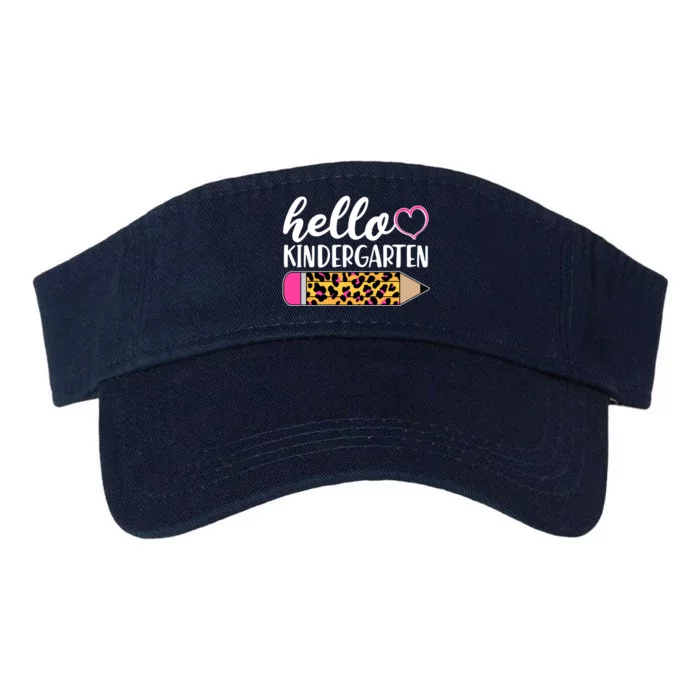 Cute Hello Kindergarten Valucap Bio-Washed Visor