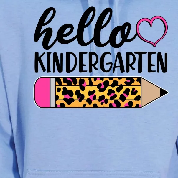 Cute Hello Kindergarten Unisex Surf Hoodie