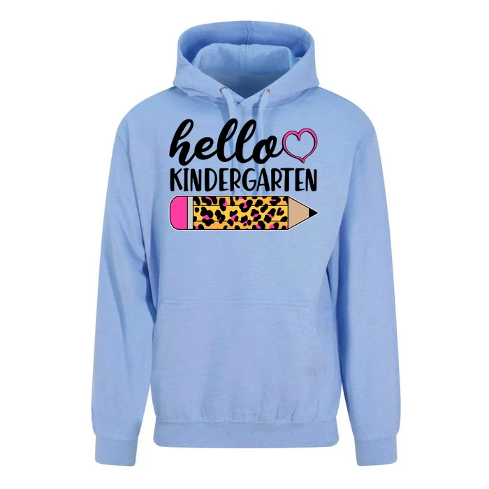 Cute Hello Kindergarten Unisex Surf Hoodie