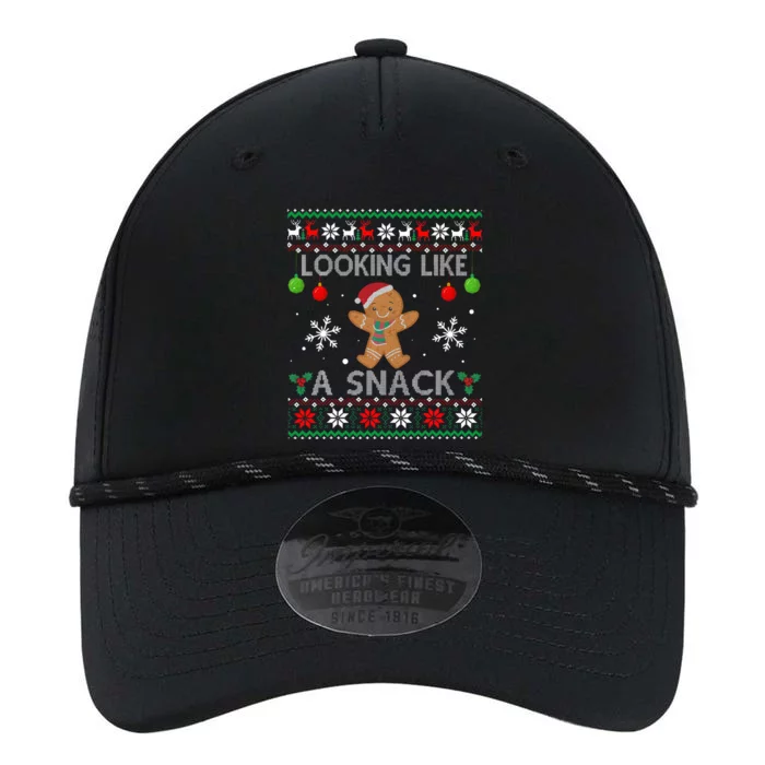 Chirstmas Holiday Looking Like A Snack Ugly Xmas Sweater Performance The Dyno Cap