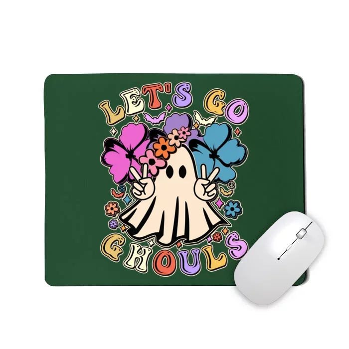 Cute Halloween Let's Go Ghouls Mousepad