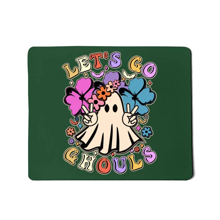 Cute Halloween Let's Go Ghouls Mousepad