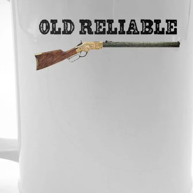 Classic Henry Lever Action Rifle Old Reliable Front & Back Beer Stein