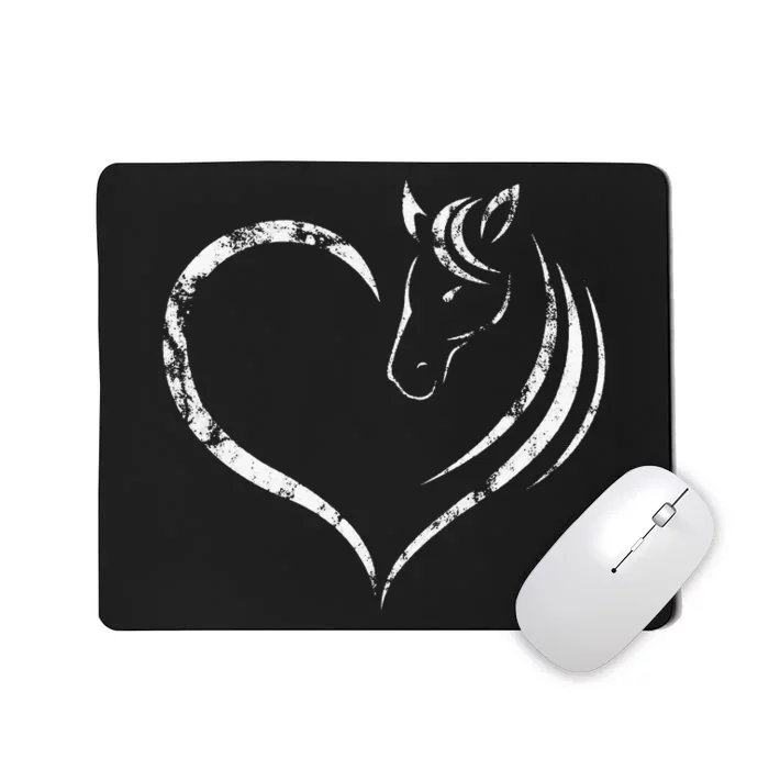 Cute Horse Lover Gift for  Horse Mousepad