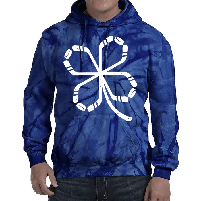 Clover Hockey Logo Tie Dye Hoodie