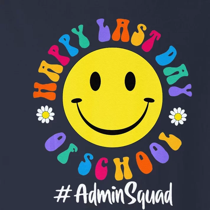 Cute Happy Last Day Of School Admin Squad Team Office Premium Toddler Long Sleeve Shirt