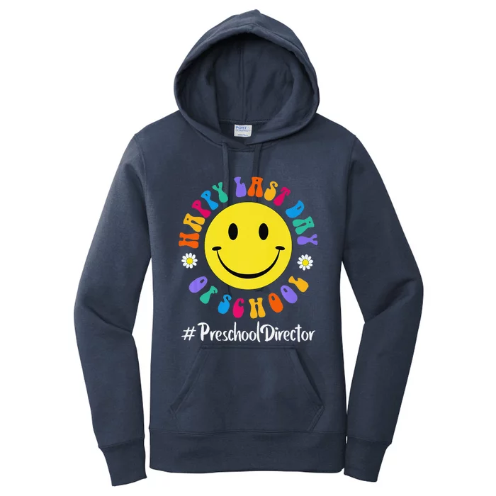 Cute Happy Last Day Of School Preschool Director Premium Women's Pullover Hoodie